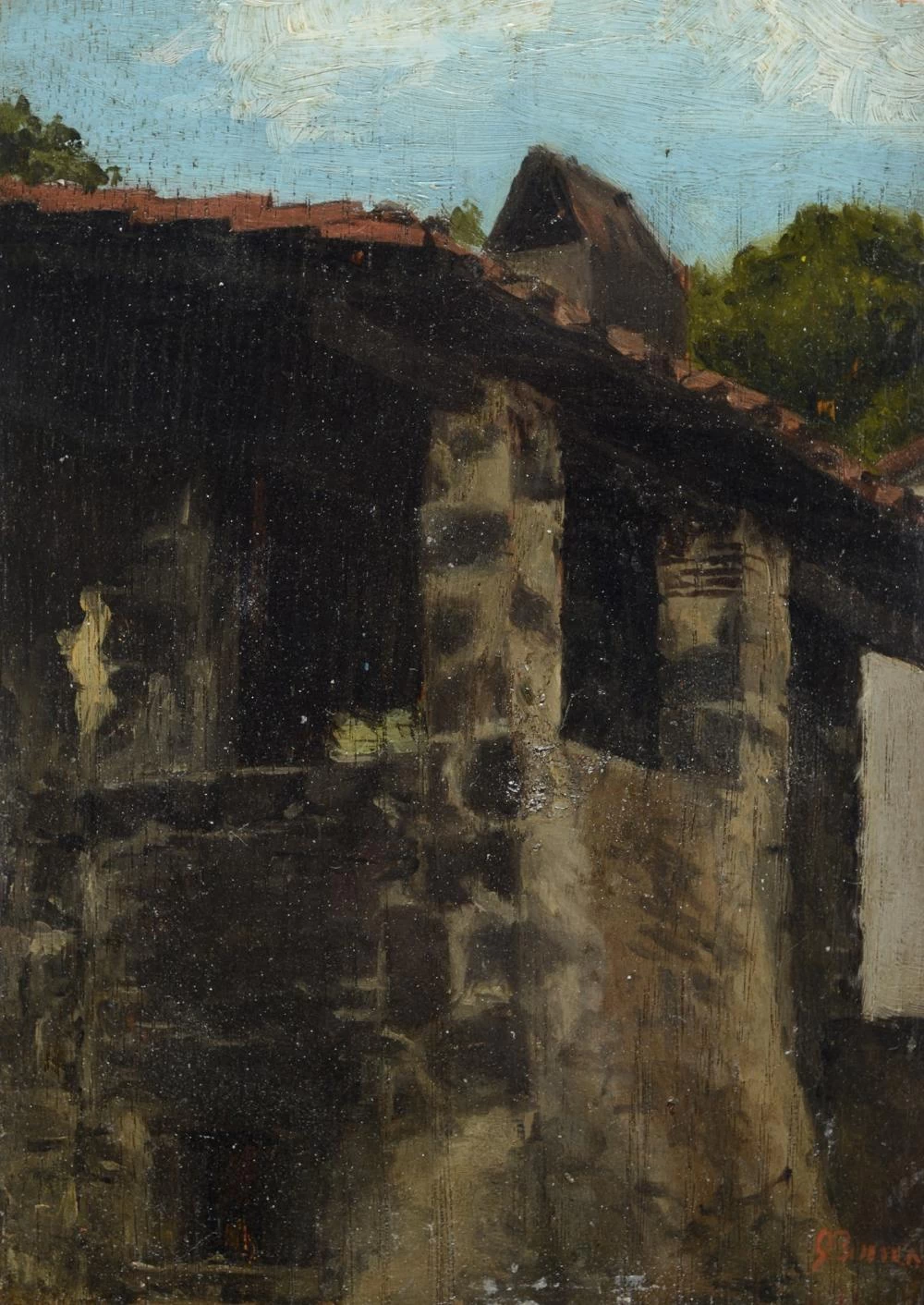 Casolare - attribuito